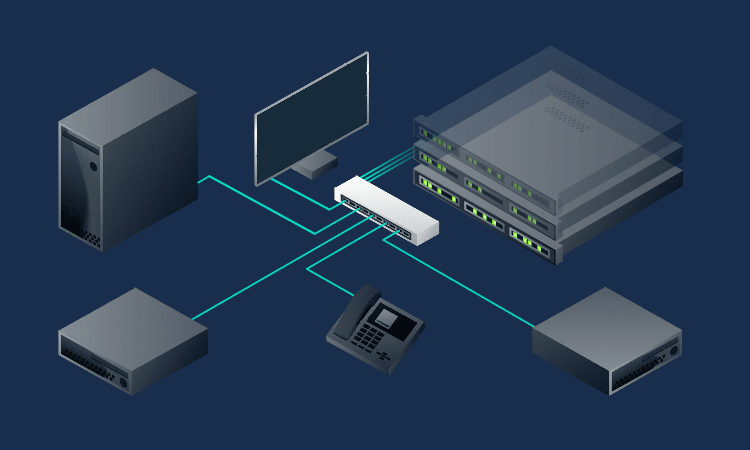 IT-Infrastrukturen Animation