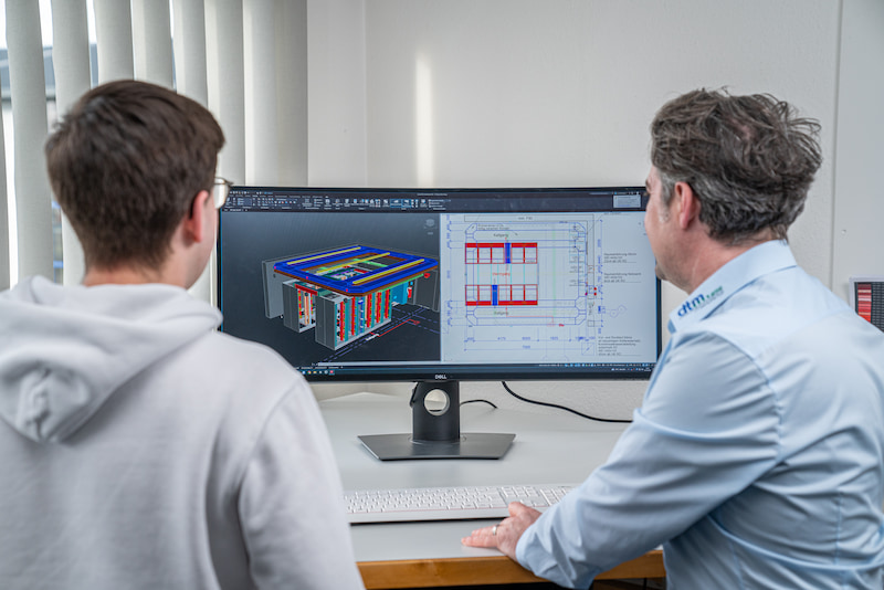 dtm group Datacenter Illustration