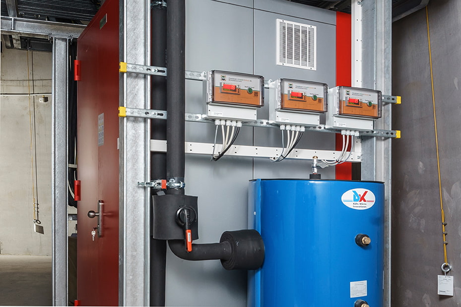Colocation RZ Windkraftrad Serverraum